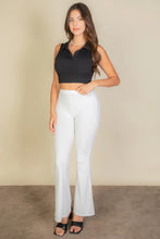 Load image into Gallery viewer, Solid Ribbed Polo Neck Tank Top
