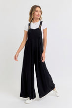 Load image into Gallery viewer, Adjustable Strap Overall Wide Leg Jumpsuit
