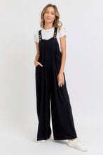 Load image into Gallery viewer, Adjustable Strap Overall Wide Leg Jumpsuit
