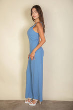 Load image into Gallery viewer, Notched neck cami jumpsuit
