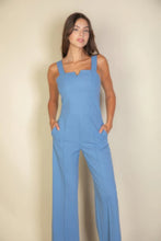 Load image into Gallery viewer, Notched neck cami jumpsuit
