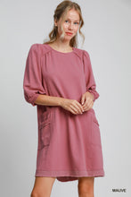 Load image into Gallery viewer, French Terry Mini Dress
