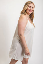 Load image into Gallery viewer, V-neck slip dress with adjustable straps
