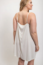 Load image into Gallery viewer, V-neck slip dress with adjustable straps
