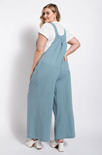 Load image into Gallery viewer, Pintuck detail overall with side pockets
