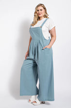 Load image into Gallery viewer, Pintuck detail overall with side pockets
