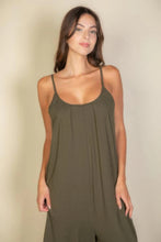Load image into Gallery viewer, Spaghetti Strap Solid Wide Jumpsuit
