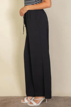 Load image into Gallery viewer, Drawstring Waist Wide Leg Minimalist Pants
