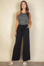Load image into Gallery viewer, Drawstring Waist Wide Leg Minimalist Pants
