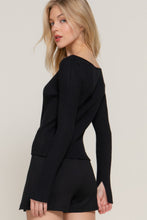 Load image into Gallery viewer, Long Sleeve Boat Neck Sweater
