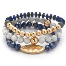 Load image into Gallery viewer, Multi Mix Bead Stretch Bracelet Set
