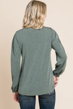 Load image into Gallery viewer, Solid Tr Spandex Long Sleeve Top
