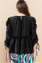 Load image into Gallery viewer, Round Neckline Babydoll Top
