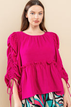 Load image into Gallery viewer, Round Neckline Babydoll Top
