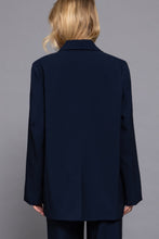 Load image into Gallery viewer, Long slv front button closure blazer
