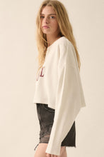 Load image into Gallery viewer, Love like a cowgirl thermal graphic sweatshirt
