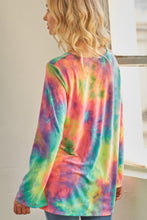 Load image into Gallery viewer, Tie-dye Cage Hi-low Top
