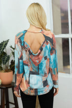Load image into Gallery viewer, Artistic Open-back Long Sleeve Top
