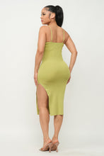 Load image into Gallery viewer, Side Slit Cami Dress
