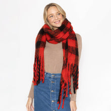 Load image into Gallery viewer, Buffalo Plaid Scarf

