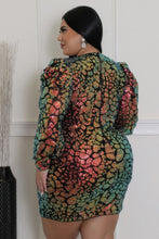 Load image into Gallery viewer, Non-stretch Round Neckline Dress
