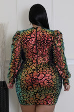 Load image into Gallery viewer, Non-stretch Round Neckline Dress
