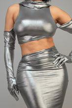 Load image into Gallery viewer, Short Dress With Gloves &amp; Hoodie
