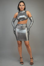 Load image into Gallery viewer, Short Dress With Gloves &amp; Hoodie
