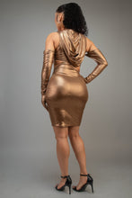 Load image into Gallery viewer, Short Dress With Gloves &amp; Hoodie
