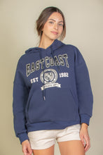 Load image into Gallery viewer, Graphic Kangaroo Pocket Drawstring Hoodie
