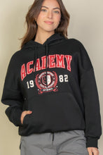 Load image into Gallery viewer, Graphic Kangaroo Pocket Drawstring Hoodie
