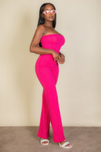 Load image into Gallery viewer, Strapless Corset Top &amp; Flare Pants Set
