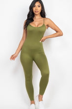 Load image into Gallery viewer, Solid Bodycon Cami Jumpsuit
