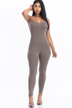 Load image into Gallery viewer, Solid Bodycon Cami Jumpsuit
