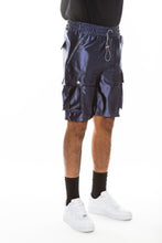 Load image into Gallery viewer, Satin Street Cargo Shorts

