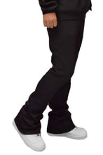 Load image into Gallery viewer, Men&#39;s Solid Stacked Flared Sweat Pants
