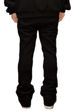 Load image into Gallery viewer, Men&#39;s Solid Stacked Flared Sweat Pants
