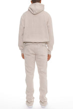 Load image into Gallery viewer, Men&#39;s Solid Stacked Flared Track Set
