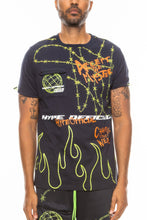 Load image into Gallery viewer, Graphic Print Hype Electric Tee
