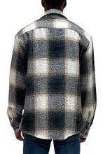 Load image into Gallery viewer, Mens Flannel Shirt Jacket Shacket
