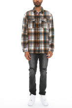 Load image into Gallery viewer, Mens Checkered Soft Flannel Shacket
