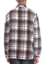 Load image into Gallery viewer, Mens Checkered Soft Flannel Shacket
