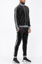 Load image into Gallery viewer, Track Set Velour Status Print Suit
