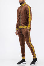 Load image into Gallery viewer, Track Set Velour Status Print Suit
