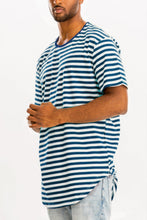 Load image into Gallery viewer, Striped Elongated Tshirt
