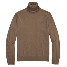 Load image into Gallery viewer, Mens Solid Turtleneck Sweater

