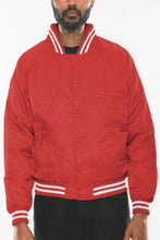Load image into Gallery viewer, Mens Polyester Windbreaker Winter Bomber Jacket

