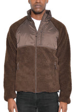 Load image into Gallery viewer, Full Zip Sherpa Fleece Jacket

