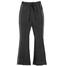 Load image into Gallery viewer, Mens Side Pipe Stacked Flare Pants

