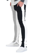 Load image into Gallery viewer, Two Tone Color Block Track Pant Jogger
